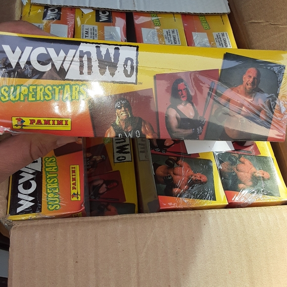 Vintage WCW Picture Cards new old Stock - Picture 2 of 3